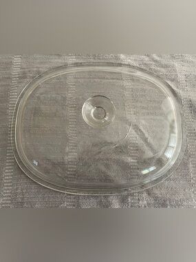 **see description!!! Large Oval Vintage PYREX CorningWare Casserole Lid F-14